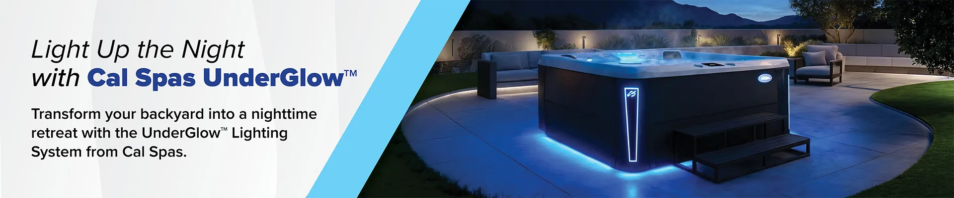 Calspas hot tub being used in a family setting - Westminster